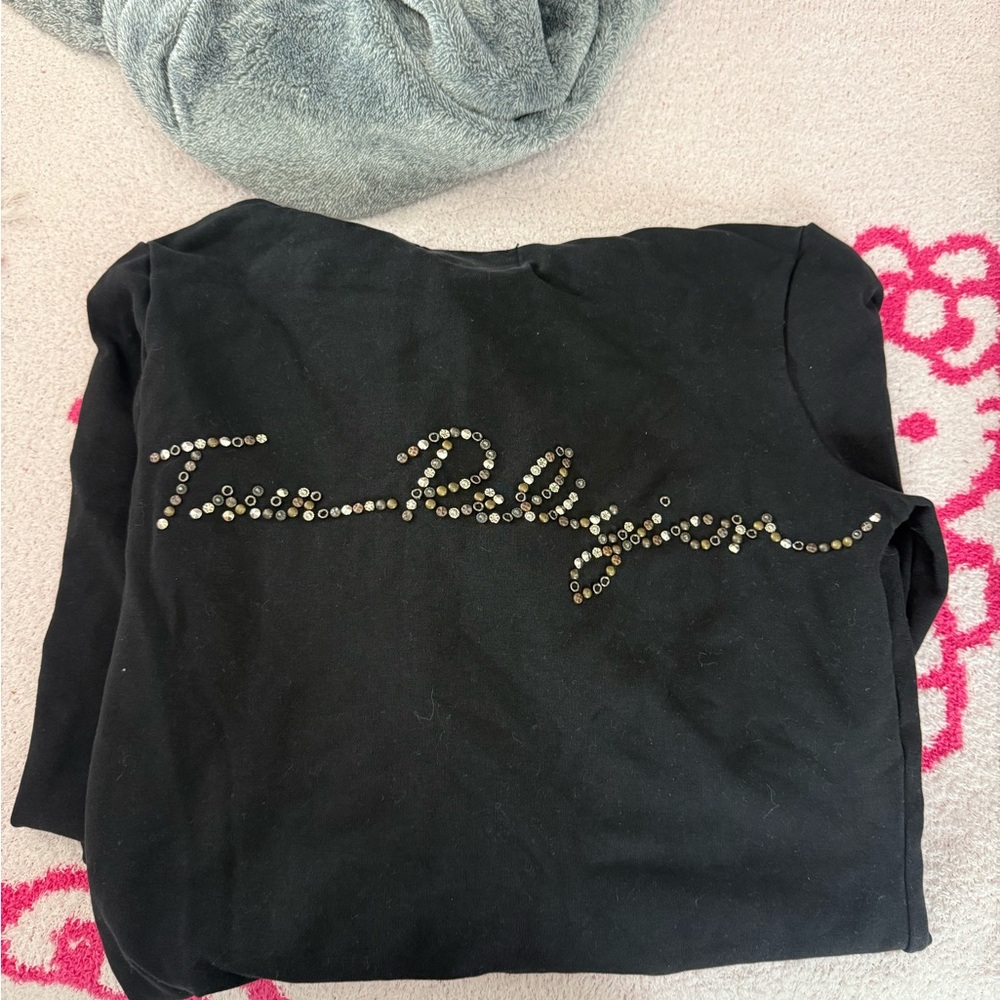 True Religion Black Zip-Up Jacket - Picture 4 of 4